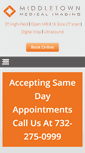 Mobile Screenshot of middletownimaging.com